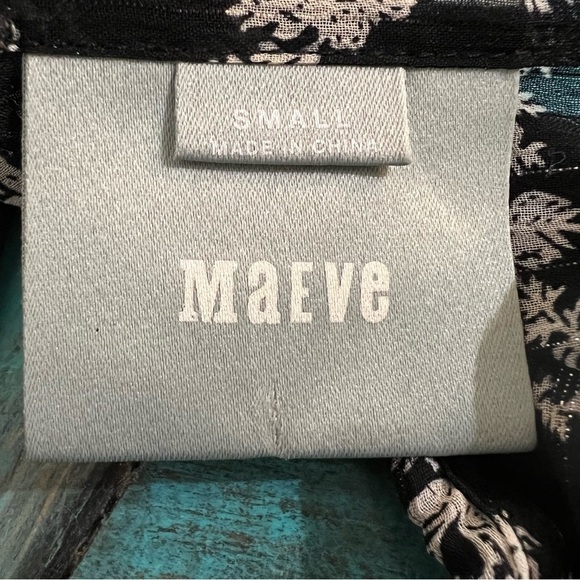 Anthropologie Maeve Tressa Open-Shoulder Top Size Small - Picture 11 of 12